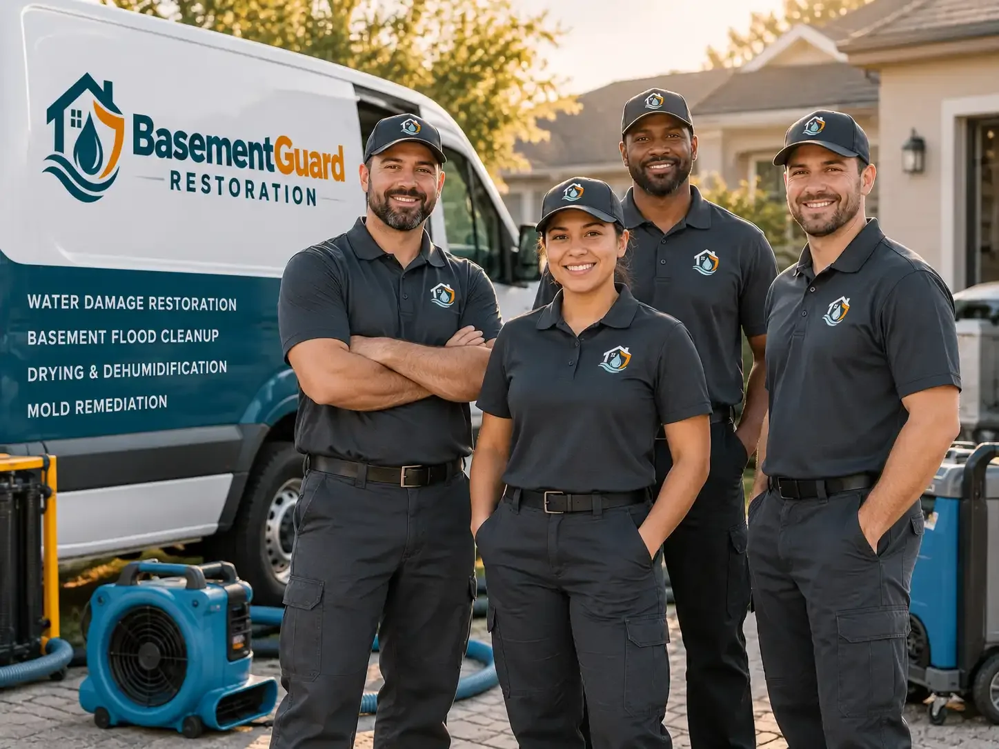 Basement Water Damage Restoration company in Orange Cove, CA